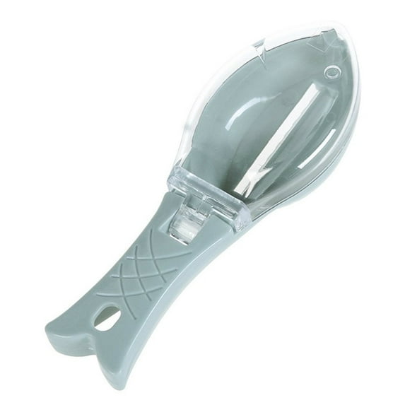 SHELLTON 1Pcs Fish Skin Scraping Fish Scale Brush Graters Fast Remover Kitchen Gadgets Blue