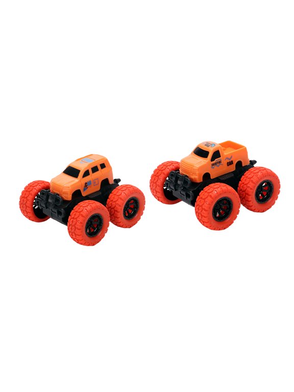 2Pcs Children's Gift Toys Off-road Climbing Bike Crash Resistant Toy Car
