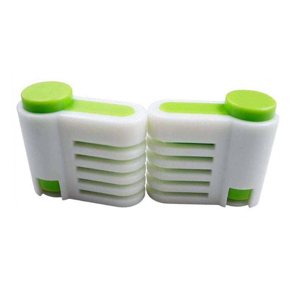 SHELLTON 2pcs 5 Layers Adjustable DIY Cake Cutter Bread Leveller Slicer Pie  Sheet Guide Cutting Fixator Tool - Walmart.com, image size:1020x1020