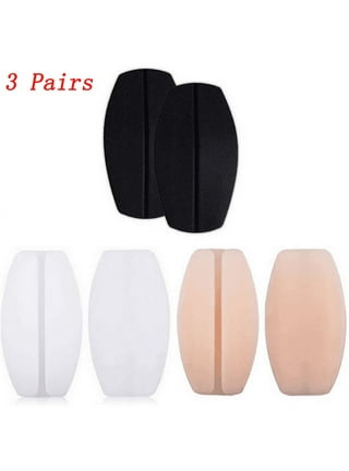  VANTOBEST 3 Pairs Bra Strap Cushions Holder Soft Silicone Bra  Cushions Pads Non-Slip Pliable Holder Shoulder Pad Protectors for Women  (White, Black and Skin) : Clothing, Shoes & Jewelry