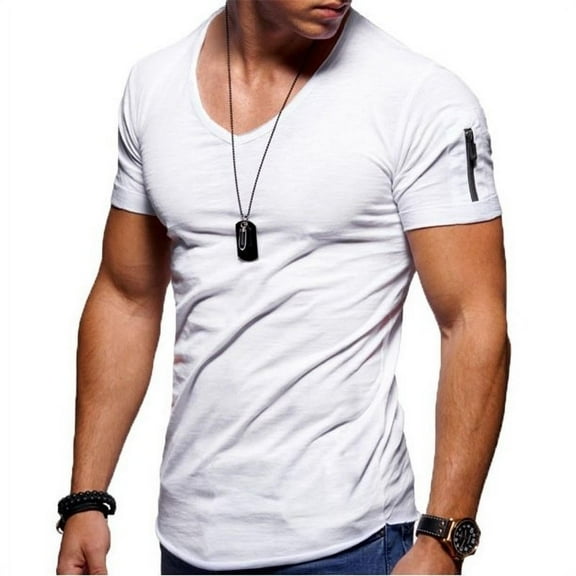 SHELLTON Apparel Men's & Big Men's Short Sleeve Fine Jersey Crewneck T-Shirts,Sizes L-5XL, Mens Tee Shirts