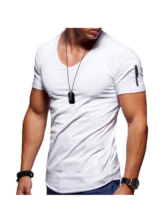 Apparel Men's & Big Men's Short Sleeve Fine Jersey Crewneck T-Shirts,Sizes L-5XL, Mens Tee Shirts
