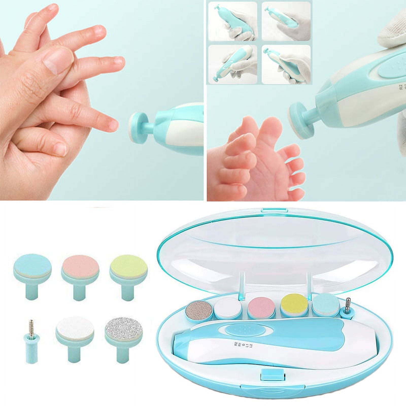 Baby Nail Trimmer File with Light - InewTeck