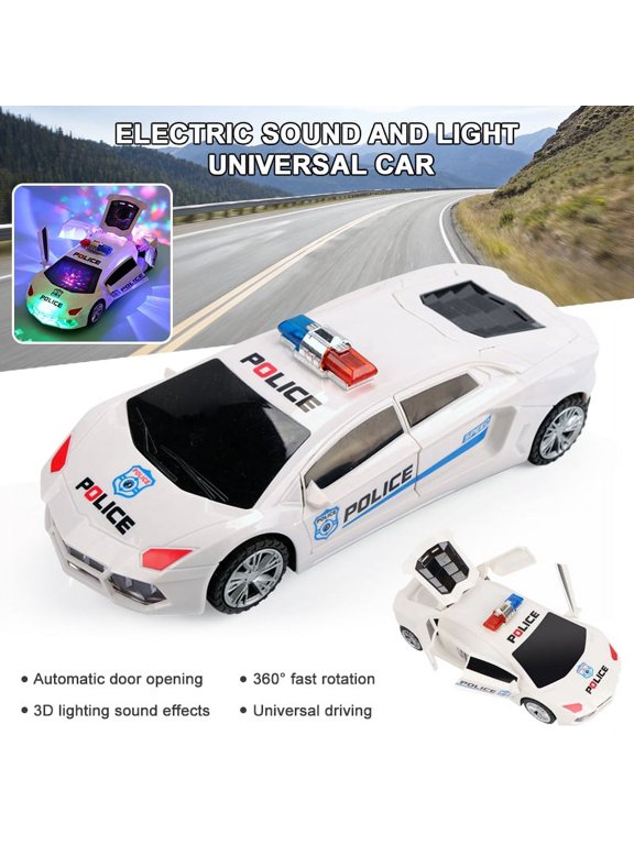 Bump & Go Electric Car Toy Live Action Transforming Toy Deformation Car with Lights and Sounds Best Birthdays/Christmas Gift for Boys Girls Kids