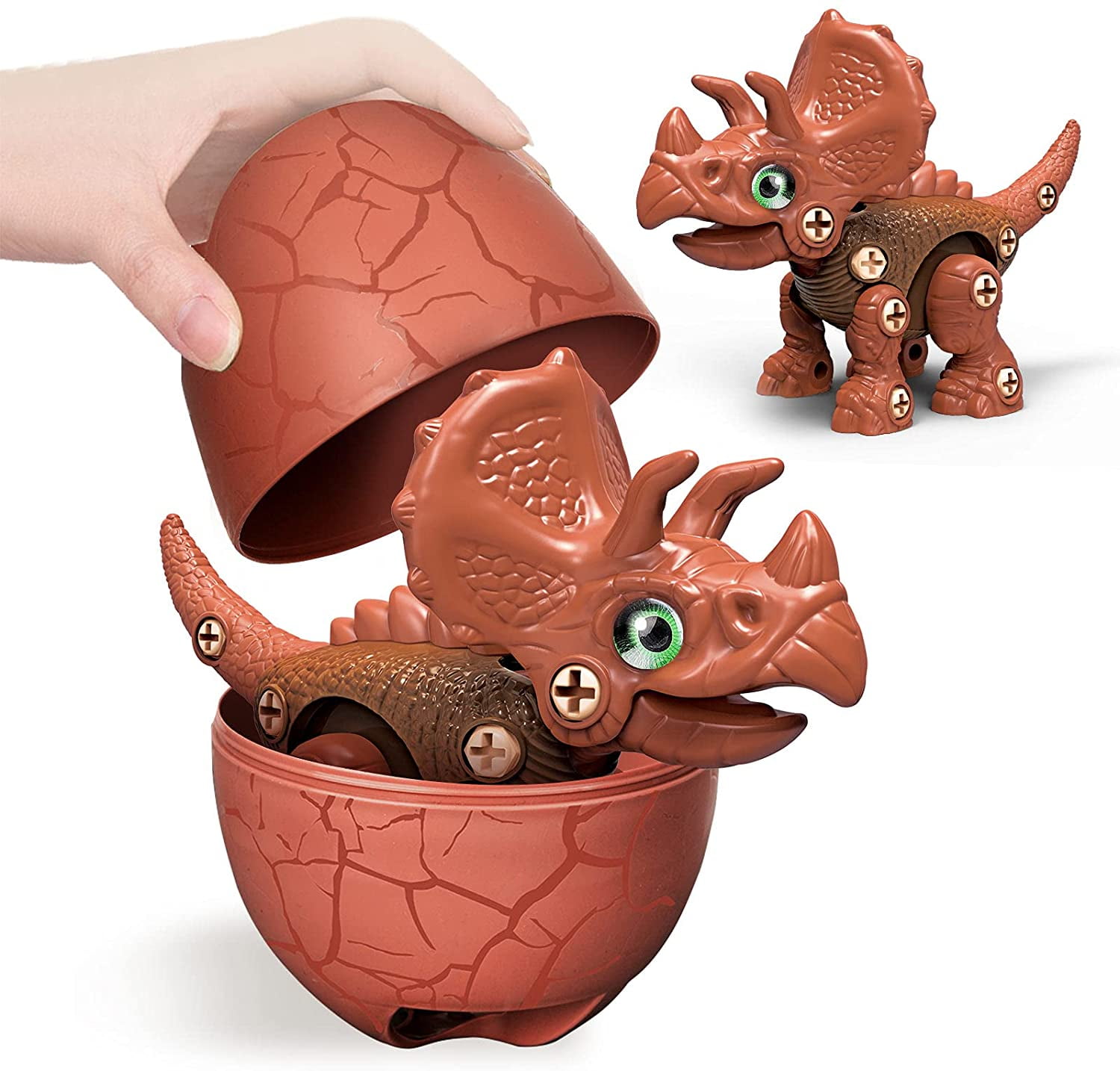 SHELLTON Dinosaur Toys for 3 4 5 6 7 Year Old Boys Take Apart Dinosaur ...