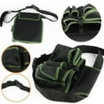 thumbnail image 1 of SHELLTON Electrician Open Top Tool Bag with Waist Belt, Hardware Toolkit Storage Pouch Green, 1 of 5