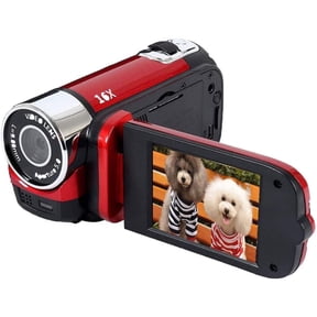 SHELLTON Handheld Video Camcorder 1080P FHD 16x Digital Zoom, Trabar DV Digital Camera with COMS Sensor, Built-in Speaker, 270 ° Rotary Screen, Video Camera
