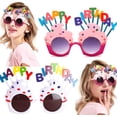 thumbnail image 1 of SHELLTON Happy Birthday Party Sunglasses - Number Crystal Frame, Party Favors, Wedding, Funny Costume Sunglasses, Novelty Eyewear Celebration Decoration for Kids and Adults 2 Pack, 1 of 6