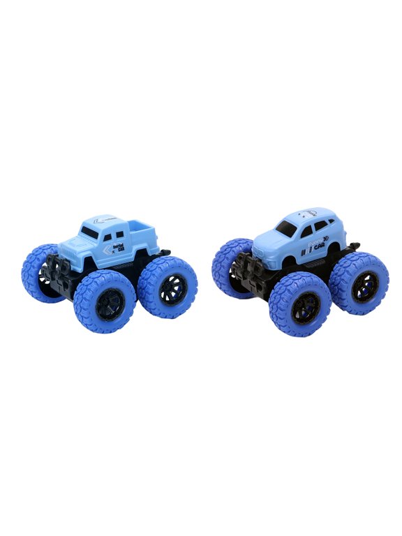 Inertial Vehicle Off-road Climbing Cars Toys - 2pack Mini Car Toy Inertial Vehicles With Big Tires