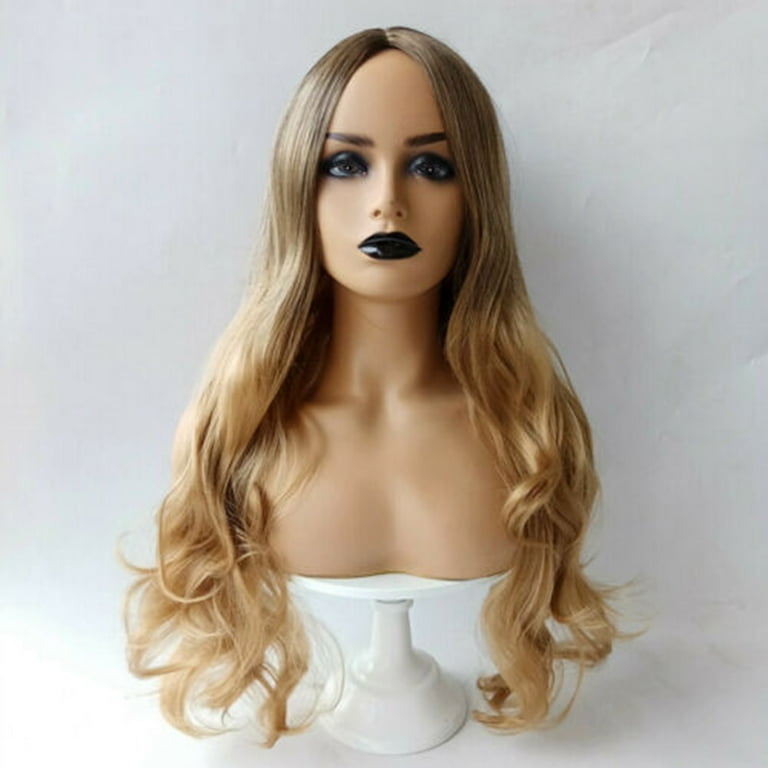 Synthetic Wig Cheap Lace Front Wigs Cosplay SHELLTON Long Wavy Wig