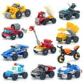 thumbnail image 1 of SHELLTON Mini Car Building blocks，Cars Party Favors Toys Gift for Kids（6pcs）, 1 of 9