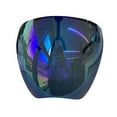 thumbnail image 1 of SHELLTON Oversized Huge Big Full Face Mask Shield Polarized Large Mirror Sunglasses Genuine Green, 1 of 5