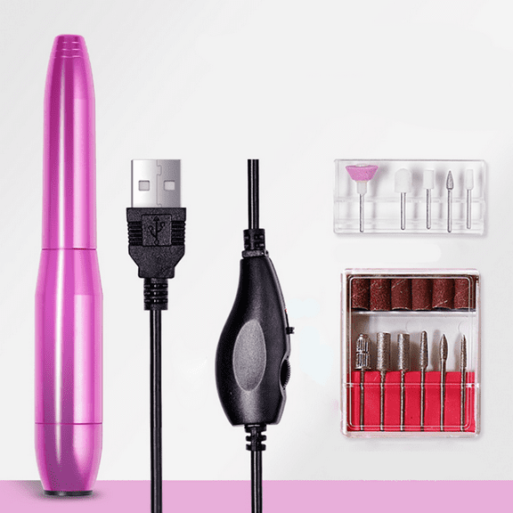 SHELLTON Portable Electric Nail Drill Machine Professional 20000 RPM Manicure Pedicure Nail File Drill Kit for Acrylic Gel Nails