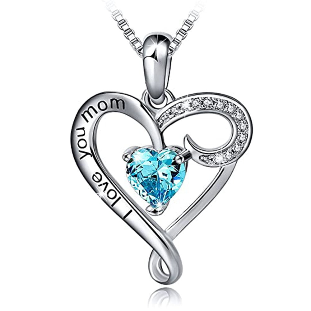 S925 Sterling Silver Heart Pendant Necklace Kuwait Ubuy