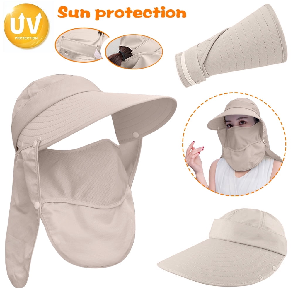 SHELLTON Sun Hats for Women, Wide Brim UV Protection Visor  display picture 3