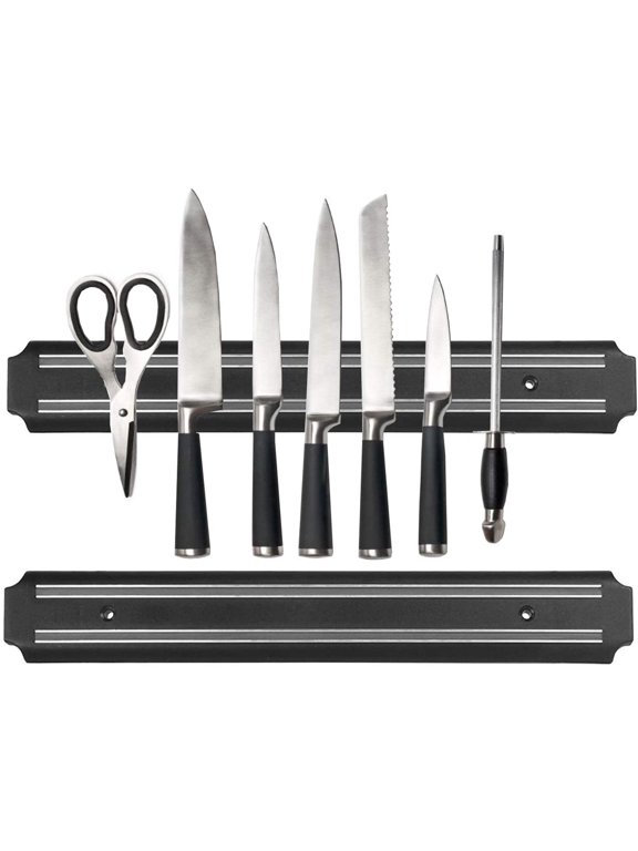 Magnetic Knife Strips, 15 Inch Magnetic Kitchen Utensil Holder, Tool Holder, Strong Powerful Knife Holder with multipurpose for organizing your kitchen or tools