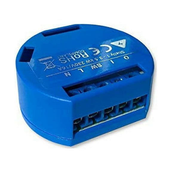 SHELLY 1 One Relay Switch Wireless WiFi Home Automation iOS Android Application 1 Pack