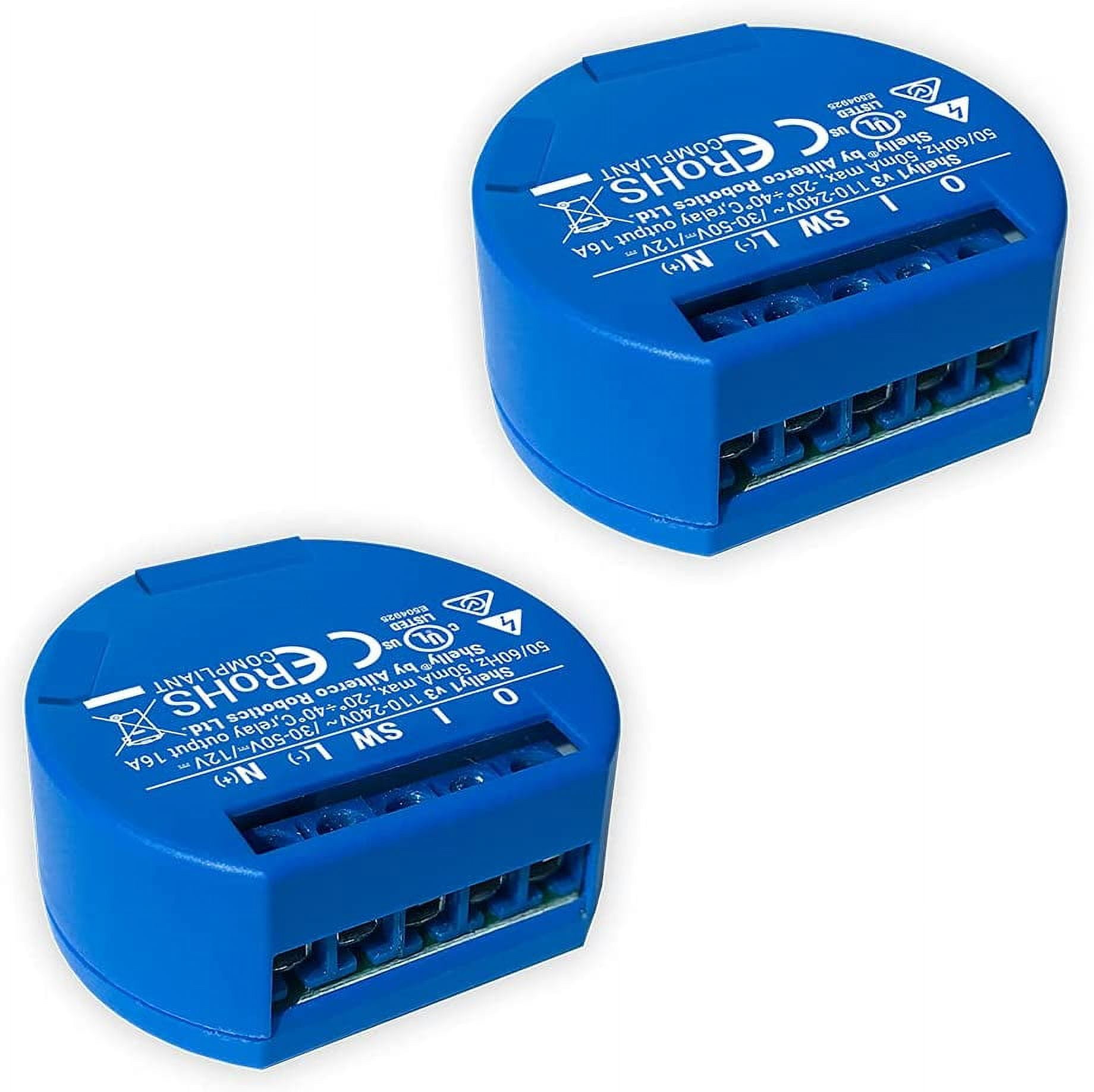 Shelly Plus 1 UL (2 pack)