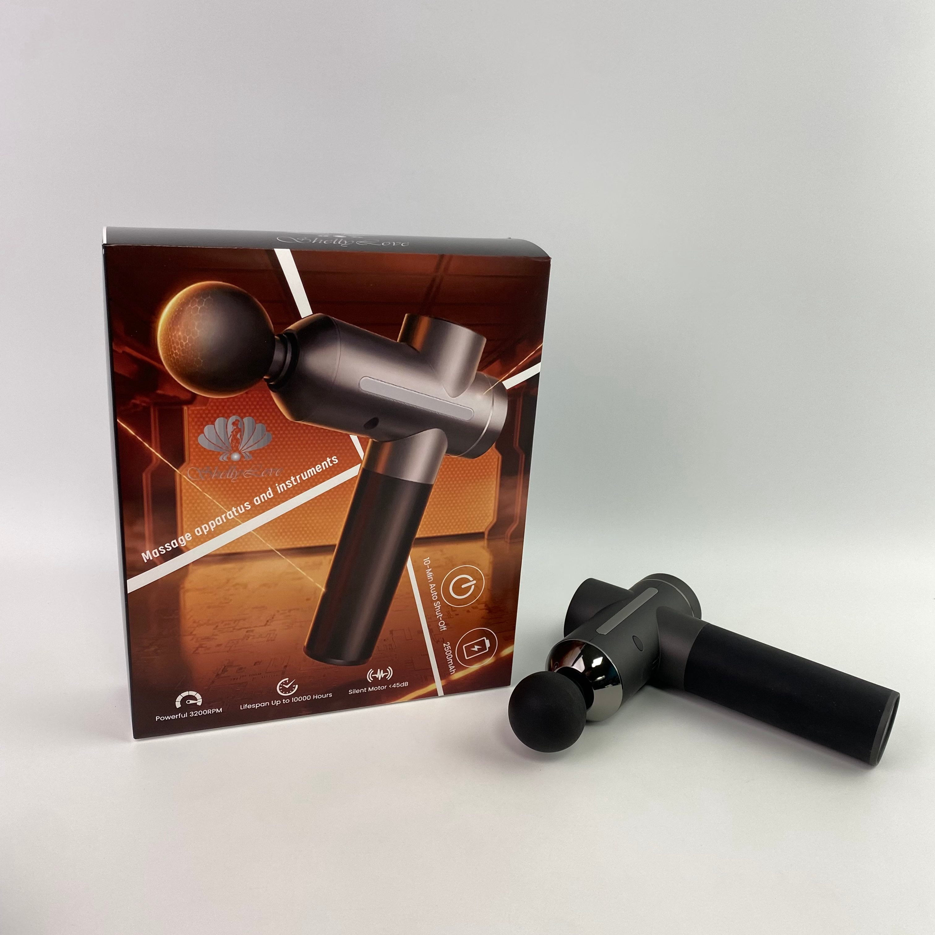 SHELLY LOVE Massage apparatus and instruments,Massage Gun Deep Tissue Muscle Percussion Massage Gun, FSA and HSA Eligible Powerful Portable Back Massager Gun