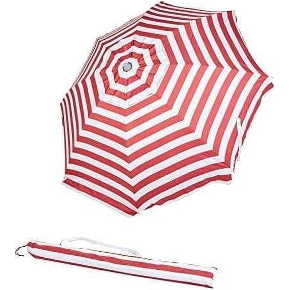 SHELTA Noosa Beach Umbrella - one size - red