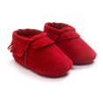 thumbnail image 1 of SHEMALL Baby Tassel Suede Leather Shoes Newborn Candy Color Shoes, 1 of 4