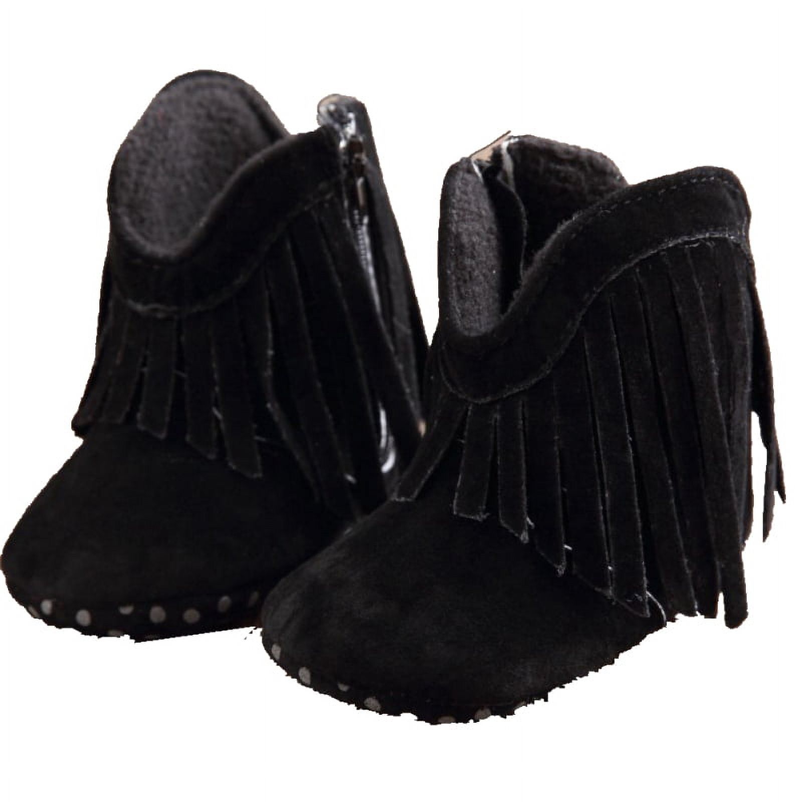 SHEMALL Newborn Toddler Tassel Boots Baby Boy Girl Soft Soled Winter Shoes - image 1 of 5