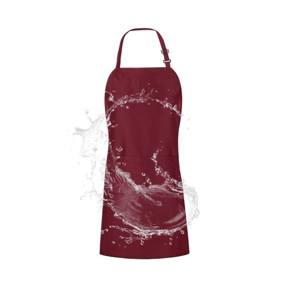 SHENERDA Aprons for Women With Pockets Adjustable Baking Bib Chef Apron for Baking Grilling BBQ Butcher Painting Barber Cleaning Work Shop Server Garden active