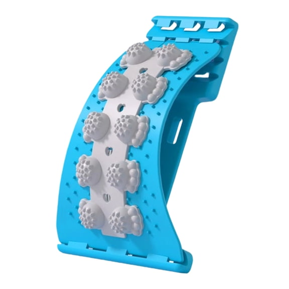 SHENERDA Back Cracking Device Cracker Board Massager with Nodes 4-Level Adjustable Back Stretcher for Spinal Stenosis for Home Gym Orthopedic Correction Tissue Nerve Relaxation Slouching fine
