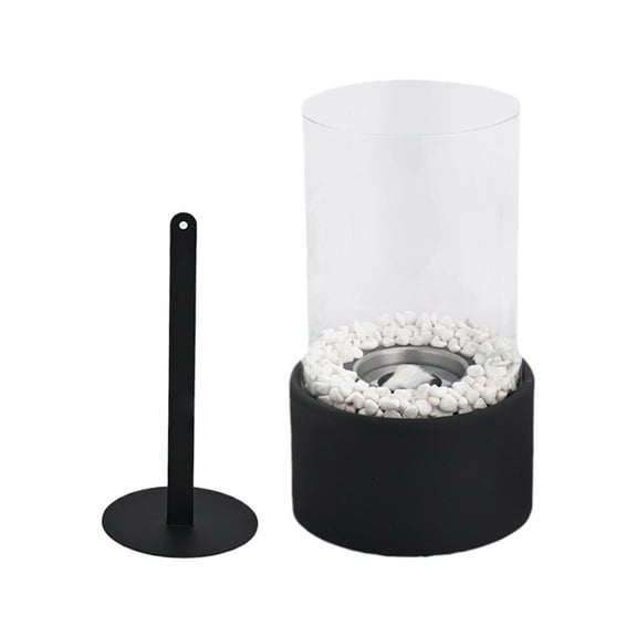 SHENERDA Bonfire Fire Pit Small Metal Portable Heater Stove 9.25inch Tall Flameless Fire Pit for Cooking BBQ Indoor Outdoor Table Patio Outside Camping Bonfire Backyard Deck Porch admired