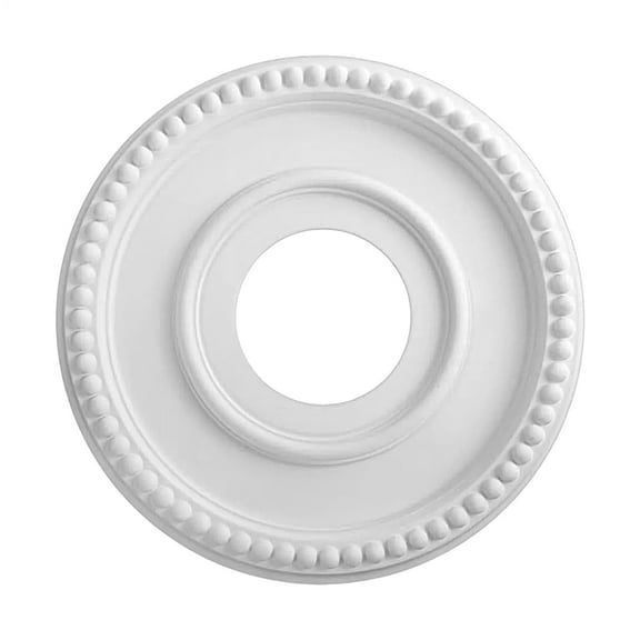 SHENERDA Ceiling Light Medallion Ceiling Medallions for Light Fixtures PU Board Base European Style Decoration Lighting for Canopy Molding Trim Wood Wall Home Bedroom Living Room greater