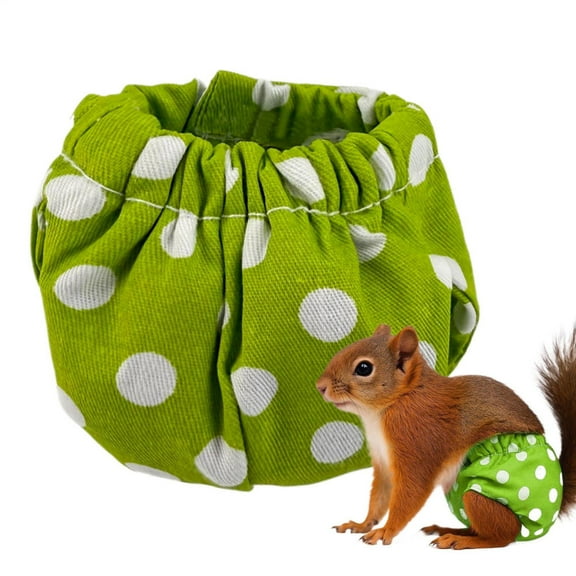 SHENERDA Ferret Diapers Highly Absorbent Leak-proof Urine-Wet Pants Leak-proof Bunny Diapers for Rabbits for Gerbils Mice Degus Ferrets Hamster Chinchillas everybody