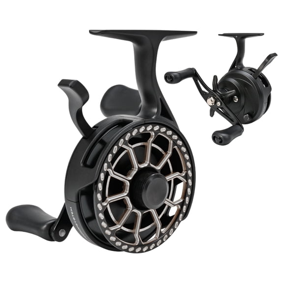 SHENERDA Ice Fishing Reels Smooth Lightweight Baitcaster High Speed Magnetic Drop System Strength Fishing Reels Freshwater for Fishermen Beginner Winter Casting Saltwater Crappie Catfish