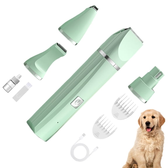 SHENERDA Pet Grooming Kit Waterproof Cordless Electric Shaver Rechargeable Low Noise Small Dog Grooming Kit for Cats Dogs Nail Ears Face Hip Hair sweetie