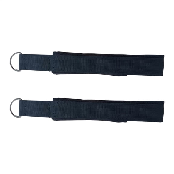 SHENERDA Pilates Straps for Reformer Double Ring Elastic Physical Rope Yoga Belt for Ankle Calf Wrist Exercise Workout Dance Gym Home Fitness