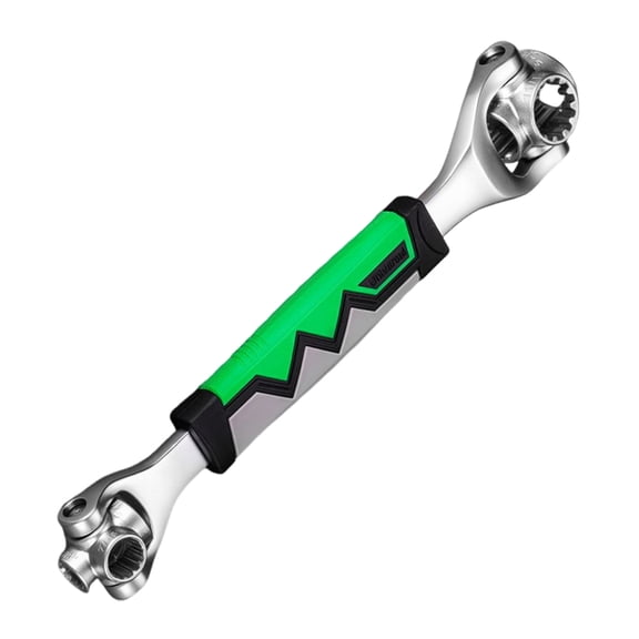 SHENERDA Ratchet Wrench 360-Degree Rotate Anti-Slip Hex Spanner 52-In-1 Effort-Saving Ratcheting Wrenches Large Size for Auto Repair Motorcycle Industrial Maintenance Technician amicably