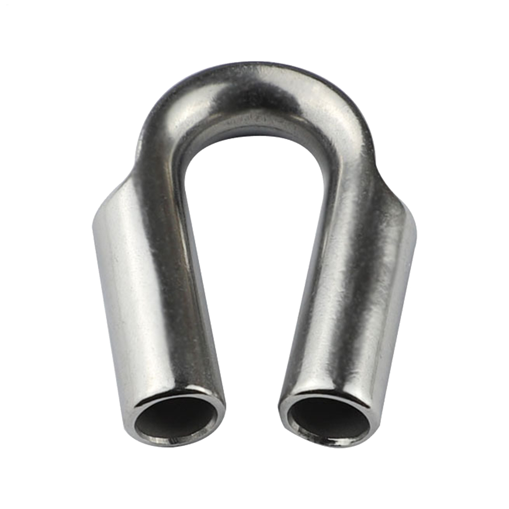 SHENERDA Rope Thimble Stainless Steel Thimble Safety Thimble for Wire ...