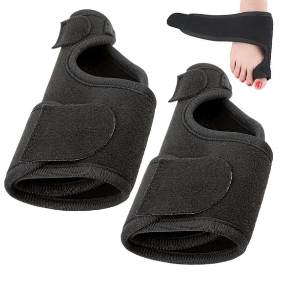 SHENERDA Toe Splint 1 Pair Adjustable Straightener Corrector for Women Big Toe for Foot Yoga Pedicure Day Night Support Orthopedic robust