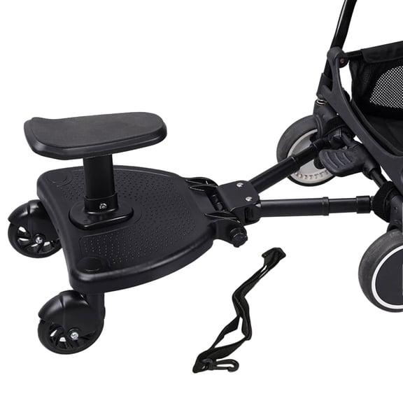 SHENERDA Universal Stroller Board Adjustable Standing Ride on Attachment Stroller Connector Stand Seat Board for Kids Girls Boys Outdoor Shopping Walking Picnic Camping Vacation Daily