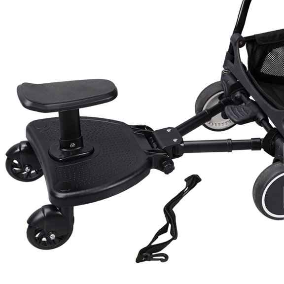 SHENERDA Universal Stroller Board Adjustable Standing Ride on Attachment Stroller Connector Stand Seat Board for Kids Girls Boys Outdoor Shopping Walking Picnic Camping Vacation Daily