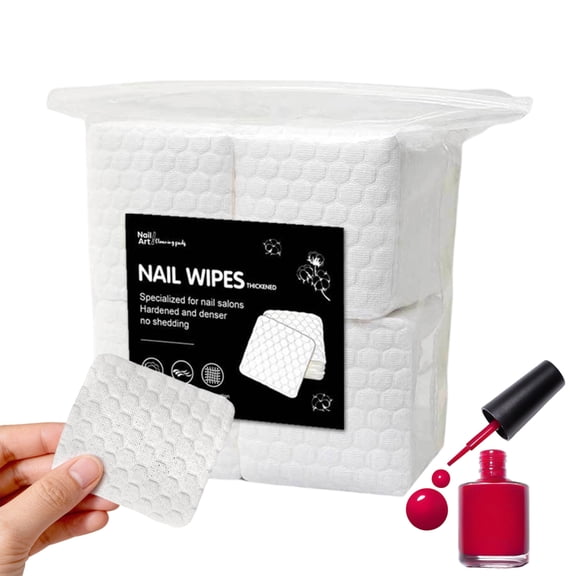 SHENERDA Wipes for Nails Soft Super Absorbent Non-Woven Cotton Nail Polish Remover Pads for Women Manicure Pedicure Home Salon landmark
