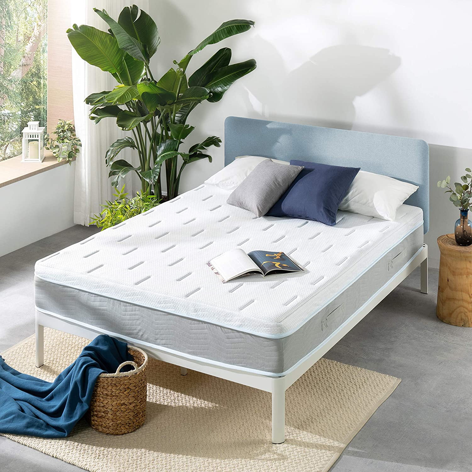 SHENGHE 10 Inch OLAF Gel Memory Foam Mattress with Cooling Fabric, Made