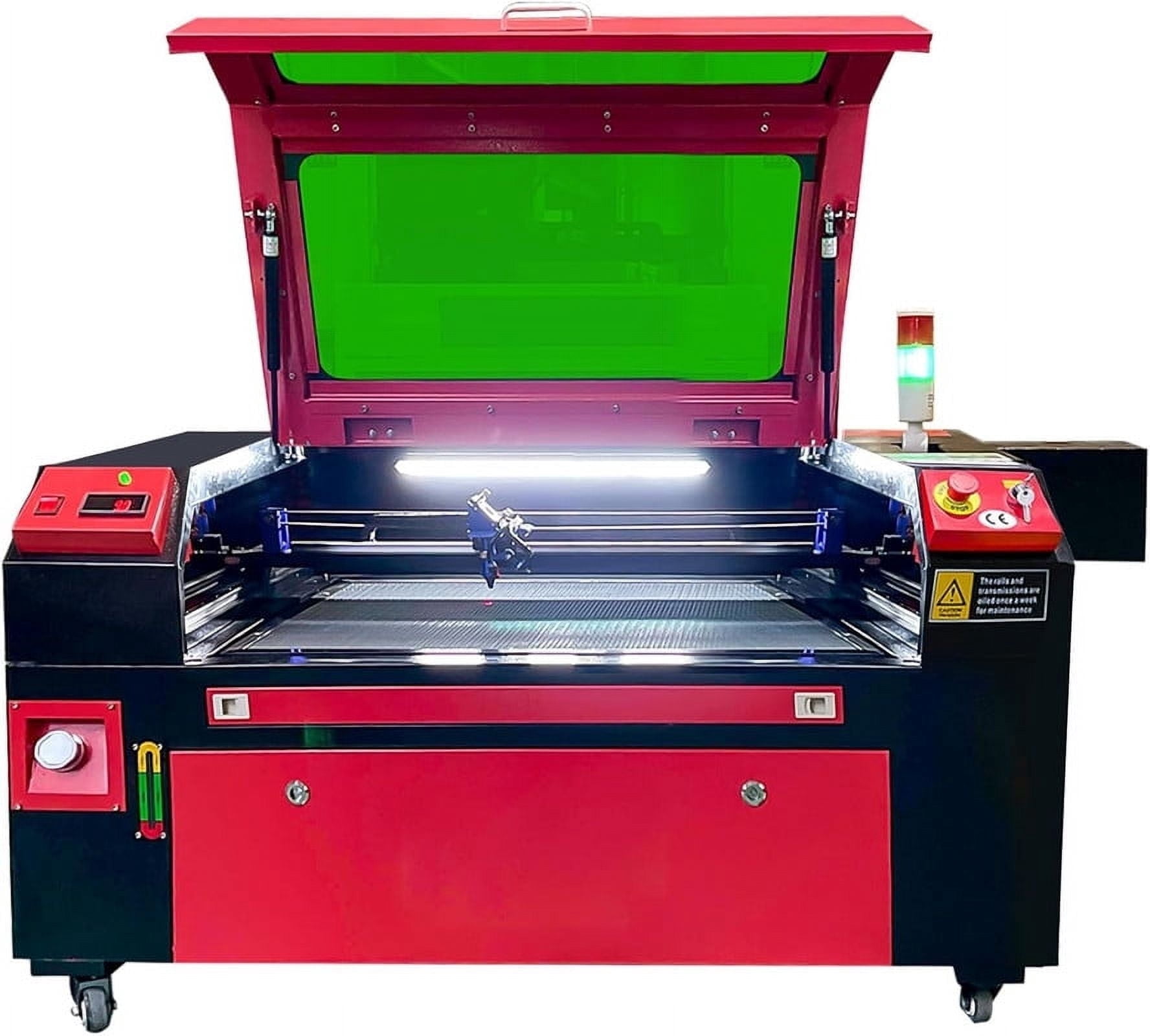 SHENGJINSH 80W CO2 Laser Engraver, 20" x 28" Laser Cutter Machine with 2-Way Pass Air Assist & Built-in 6L Water Tank