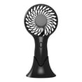 thumbnail image 1 of SHENGLUO Portable Handheld Mini Fan - Portable Fan, USB Rechargeable, Pocket-Sized, 3 Speed, Small Pocket Fan For Home Office Travel Black, 1 of 6