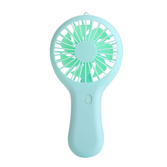 SHENGLUO Portable Handheld Mini Fan - Portable Fan, USB Rechargeable, Pocket-Sized, 3 Speed, Small Pocket Fan For Home Office Travel Green
