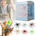 thumbnail image 1 of SHENGLUO Prickly Pear Creature Lure Floating TPR Finesse Bait for Bass Fishing Drop Shot Wacky Rig and Neko Rig Realistic Design Soft Plastic Fishing Lure, 1 of 9