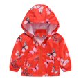 thumbnail image 1 of SHENGSI Spring, Autumn and Winter Casual Style Printed Thin and Fashionable Hooded Jacket for Boys and Girls, Boys and Girls Small Children Spring Fall and Winter Casual Wind Printing Light, 1 of 3