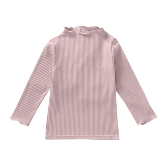 SHENGSI Spring and Autumn Turtleneck Long-Sleeved Children'S Thermal Underwear, Toddler Baby Clothes Long Sleeve Autumn Top Baby Set Solid Clothes