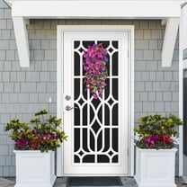 SHENGXINY 1PCS Artificial Hanging Flowers Plants ,Fake Silk Morning Glory Flowers for Front Door Patio Outside Outdoor Indoor Fall Decor 29.5in Purple