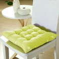 thumbnail image 1 of SHENGXINY 1PCS Chair Cushions for Office,Chair Printed Star Thickened Brushed Chair Cushion Office Students Fours Seasons Cushion Dining 16.14x16.14in Green, 1 of 6