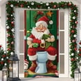 thumbnail image 1 of SHENGXINY 1PCS Christmas Door Cover Christmas Door Frame Plastic Christmas Door Cover Decoration Christmas Door Cover Door Hanging Party Decoration Door Cover Tapestry 79.92×35.83in Multicolor, 1 of 9
